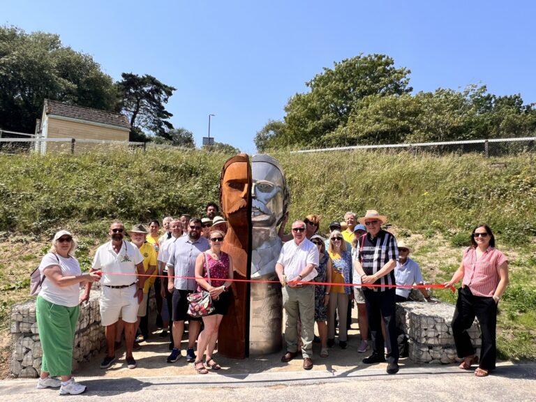 Robert Louis Stevenson sculpture unveiled