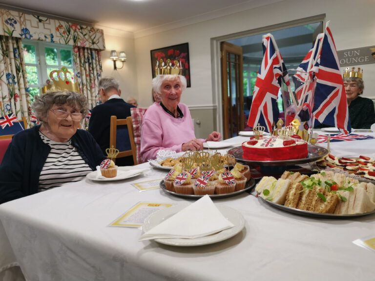 Care homes mark King’s birthday in BCP