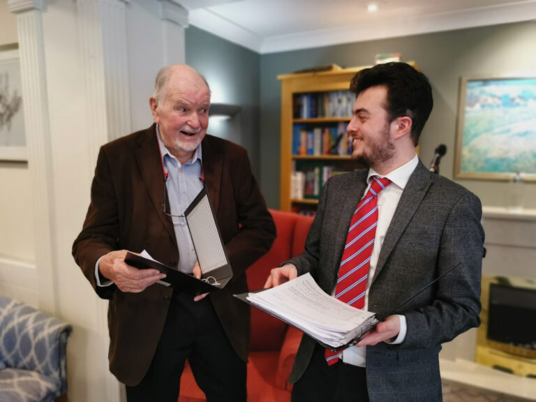 Opera wish comes true for resident at 89