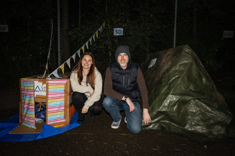 Cardboard Campout to Aid Disabled Homeless