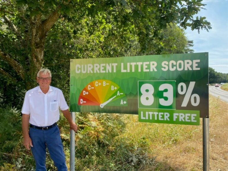 A35 litter scoreboards return to Forest