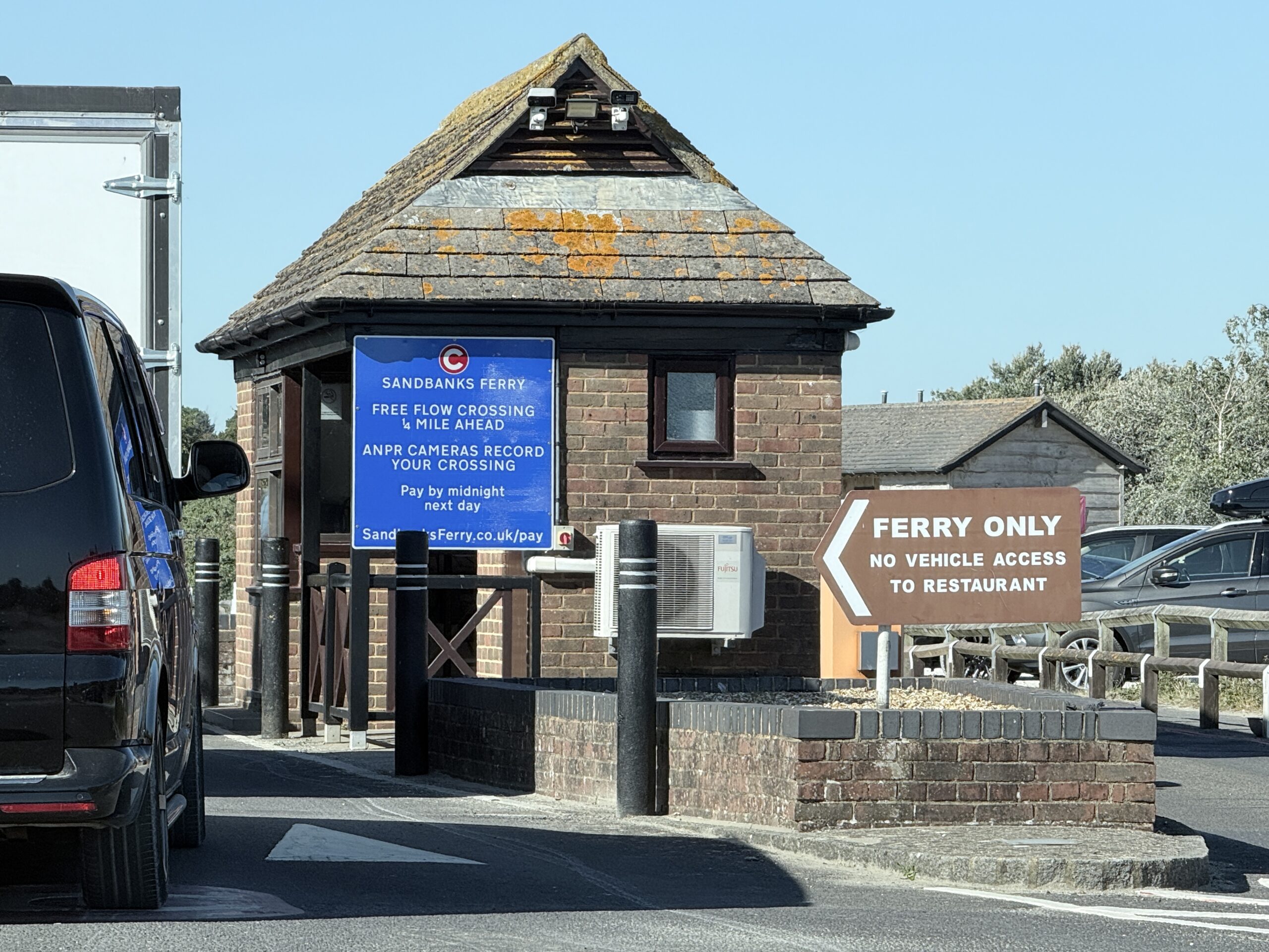 Sandbanks Ferry tolls now online only