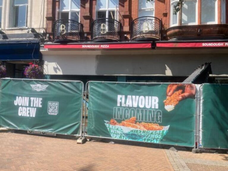 Wingstop restaurant opening in Bournemouth
